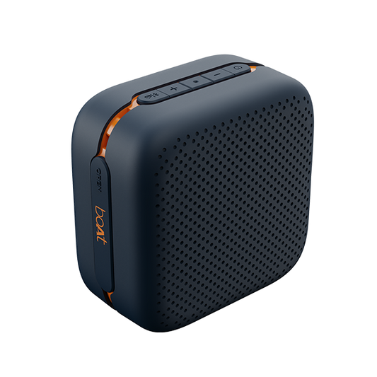boAt Stone Cuboid | Portable Bluetooth Speaker with 5W Immersive Sound, IPX5 Water Resistant, Multiple Connectivity Modes