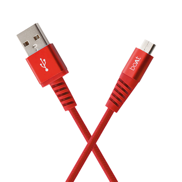 Para-Armour Micro USB 1.5 Meter | Premium USB Cable with 480Mbps Transfer Speed, Nylon Braiding, Durable Connectors