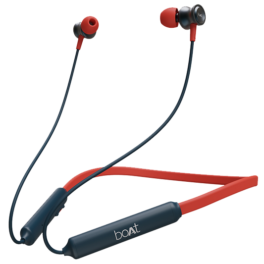 boAt Rockerz 185 | Wireless Neckband with Bluetooth v5.0, 15H Playback, IPX4 water-resistant, 10mm drivers