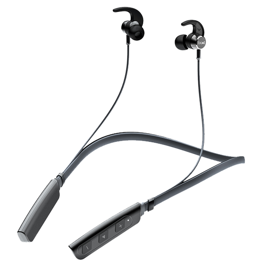 boAt Rockerz 238 | Bluetooth Stereo Wireless Earphone with Up to 8 Hours of Uninterrupted Music, Fast Charging, IPX5 sweat and water resistance