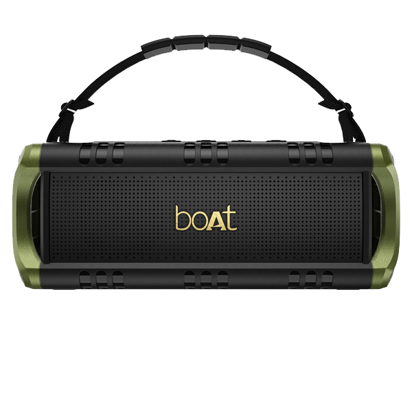 boAt Stone 1400 Mini | Portable Bluetooth Speaker with 18W Immersive Sound with dual EQ Modes, Uninterrupted Music Upto 6 Hours