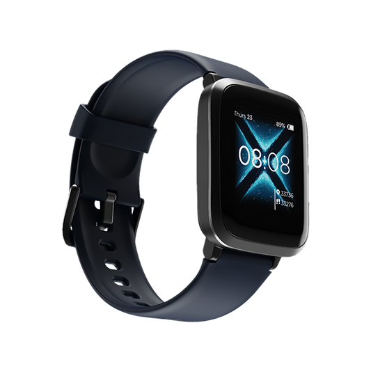 boAt Storm RTL | Fitness & Activity Tracker Smart Watch with 1.29" (3.3 cm) Curved Color Display, SpO2 Sensor and 8 Active Sports Mode