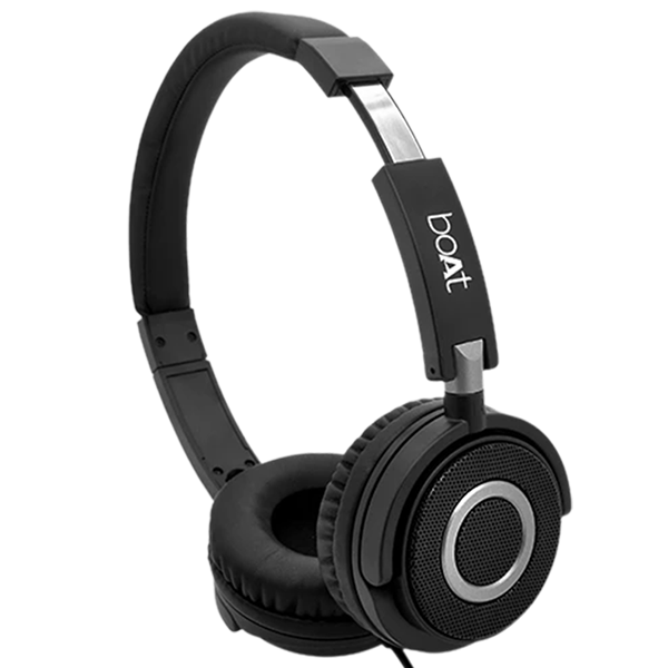 boAt Bassheads 900 | Wired Earphones with 40mm Drivers, Compact & Foldable, In-line microphone, Super Bass