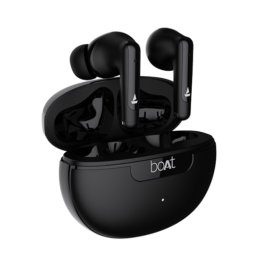 boAt Airdopes 161 ANC | Wireless Earbuds with Active Noise Cancellation up to 32dB, ENx™ Technology, ASAP™ Charge