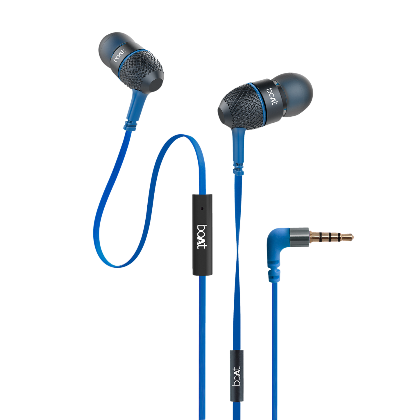 Bassheads 228 | Wired Earphones with Poweful 10mm Driver, Passive Noise Cancellation, Polished metal design
