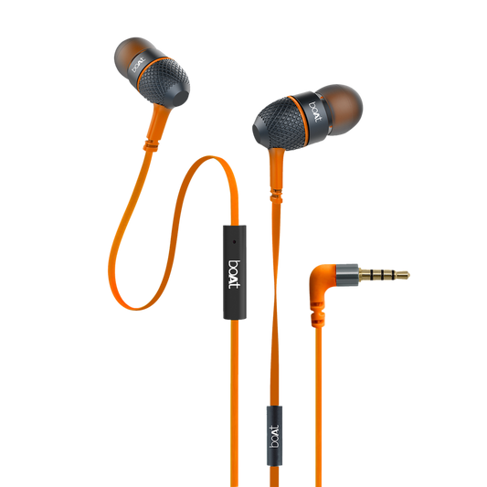 Bassheads 220 | Wired Earphones with Passive Noise Cancellation, Super Extra Bass, Hands-free communication