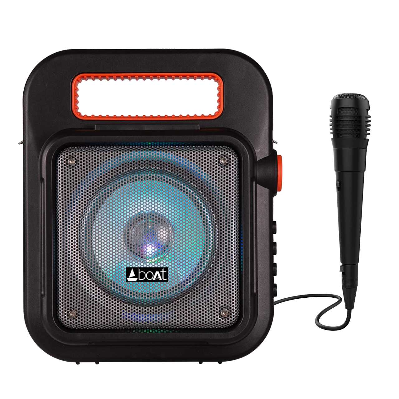 Party Pal 20 | Premium 15W Portable Bluetooth Speaker with Led Lit, Full Range Driver, 4.5 Hours of Party Time, BT, Aux,