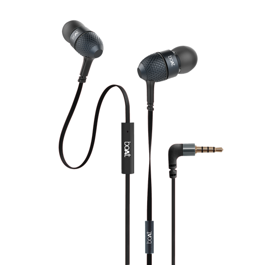 Bassheads 225 | Wired Earphone with 10mm Driver, Passive Noise Cancellation, Hands-free communication, Super Extra Bass