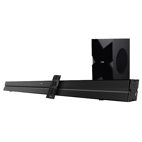 boAt Aavante Bar 2000 | 160W RMS Powerful Drivers with Sleek & Premium Design, 2.1 Channel Surround Sound, BT, Aux, USB