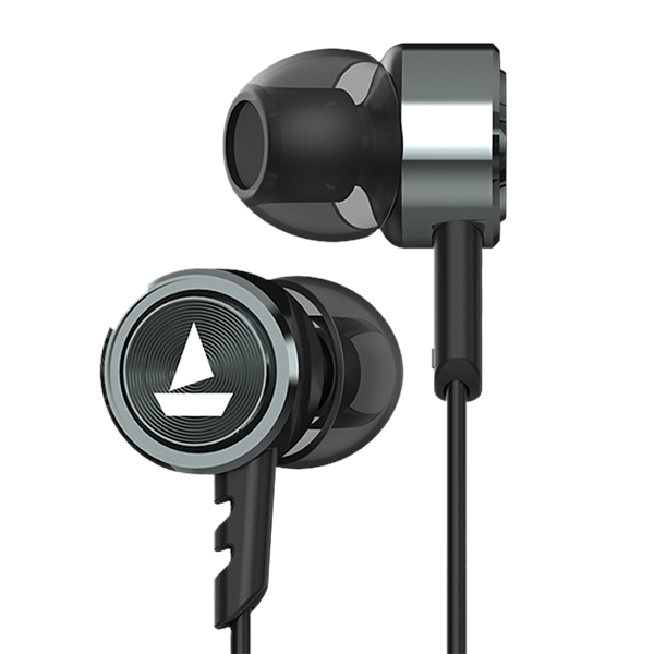 Bassheads 122 | Premium Wired Earphone with 10mm Driver, Metallic Finish, HD Sound, 3.5mm Straight Jack, Activate Voice Assistant with One Click