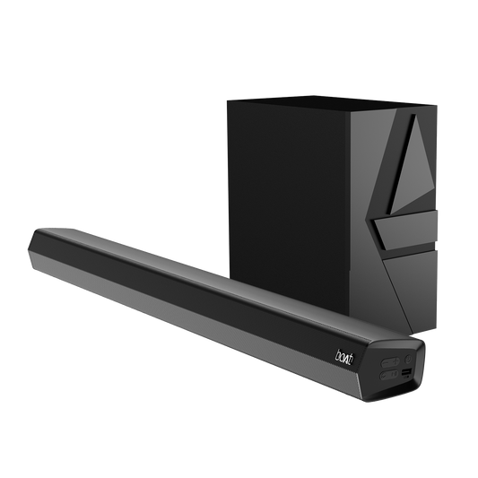 boAt Aavante Bar 2000 Pro | Bluetooth Soundbar with Wireless Subwoofer, 200W RMS boAt Signature Sound, Multiple EQ Mode, BT v5.3