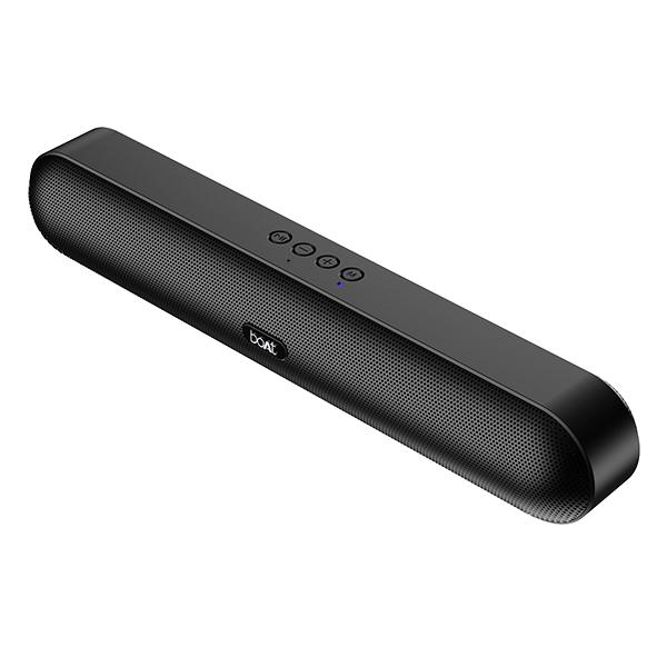 boAt Aavante Bar 480 | Bluetooth Soundbar with 10W RMS Signature Sound, 2.0 Channel with 7 Hours Playback, TWS Feature