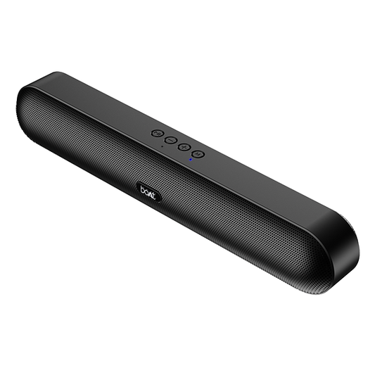 boAt Aavante Bar 480 | Bluetooth Soundbar with 10W RMS Signature Sound, 2.0 Channel with 7 Hours Playback, TWS Feature