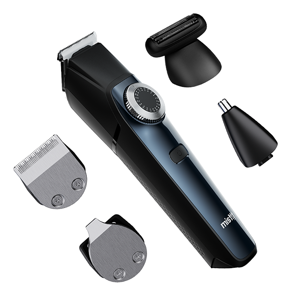 boAt Misfit Groom 700 5 in 1 | Grooming Kit with 180 Minutes Runtime, 5 Attachments, 0.5-20 mm Length Settings