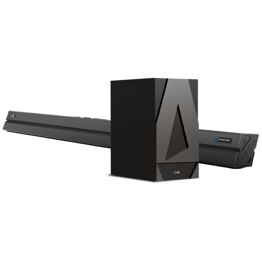 boAt Aavante Bar Aaupera | 120W Sound Bar with 2.1 Channel Smart Soundbar, Built in Alexa, EQ Modes