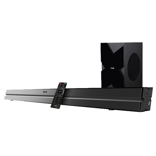 boAt Aavante Bar 1550 | 2.1 Channel Bluetooth Soundbar with 120W Output, Sleek & Superior Design, 60W Wired Subwoofer