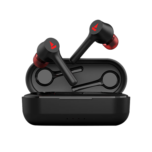 boAt Airdopes 281 | TWS Wireless Earbuds with 6mm Drivers, Bluetooth V5.0, 14 Hours Nonstop Music, 420mAh Charging Case