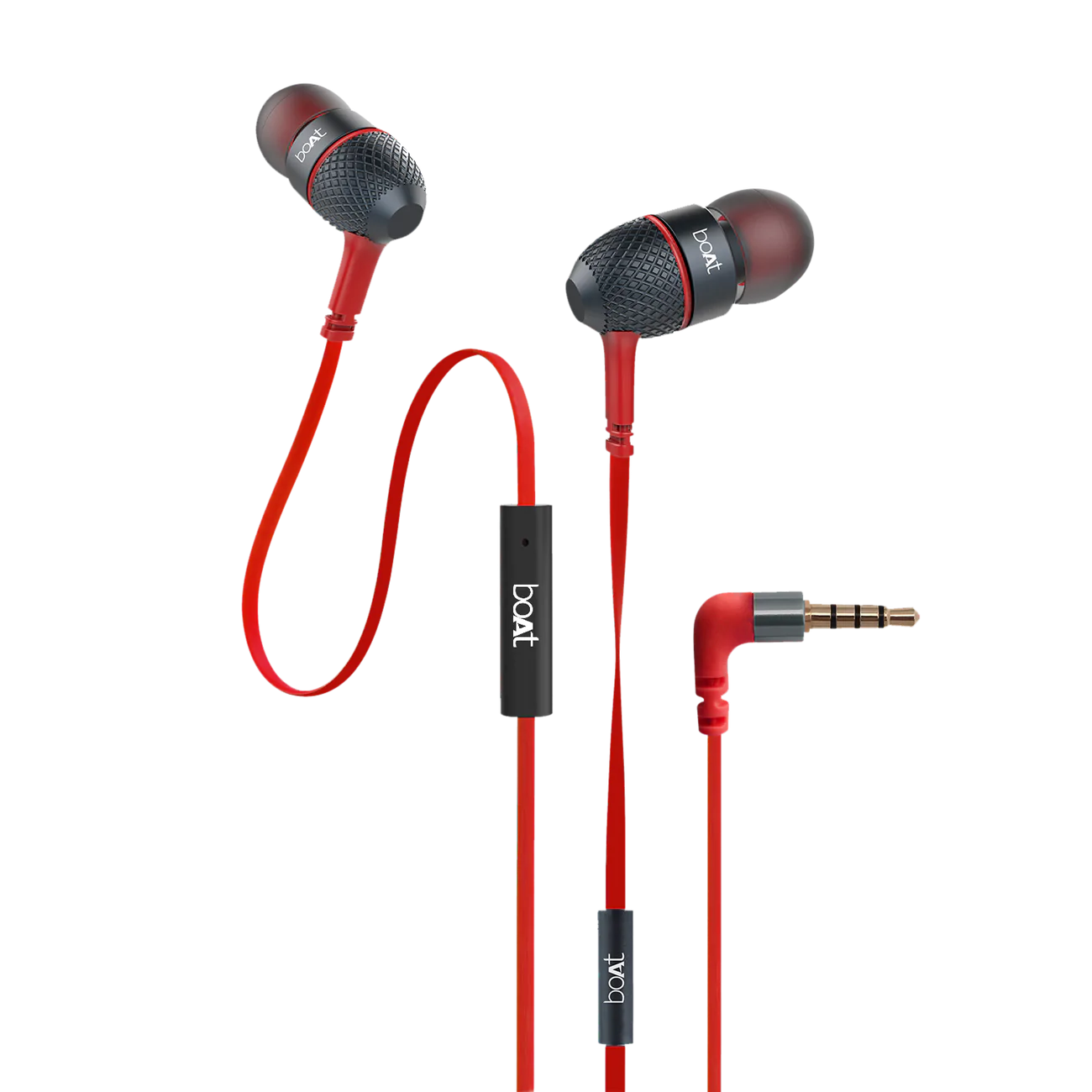 Bassheads 225 | Wired Earphone having 10mm Driver, Passive Noise Cancellation, Polished Metal Design, Hands-free communication
