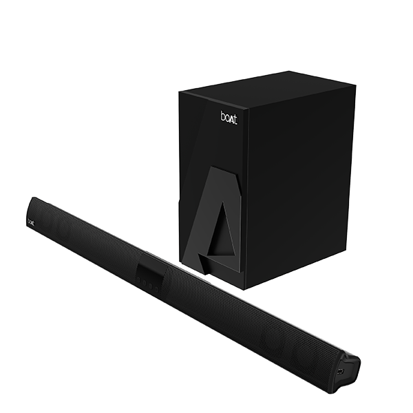 boAt Aavante Bar 1400 | 120W RMS SoundBar with EQ Modes, 2.1 Channel With Surround Sound, Multiple Connectivity, Aux, BT5.0