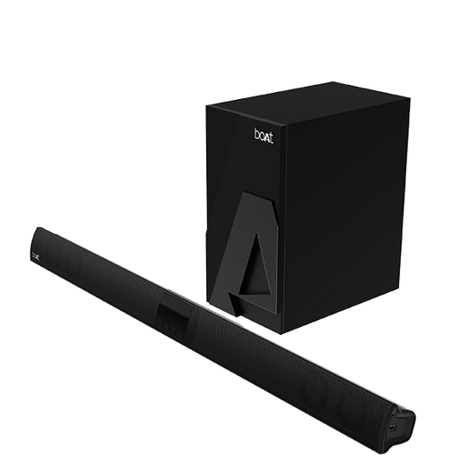 boAt Aavante Bar 1400 | 120W RMS SoundBar with EQ Modes, 2.1 Channel With Surround Sound, Multiple Connectivity, Aux, BT5.0