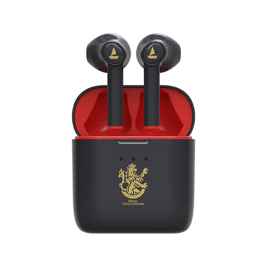 boAt Airdopes 131 RCB Edition | Wireless Earbuds with 13mm drivers, 12 Hours Playback, IWP Feature, Bluetooth V5.0